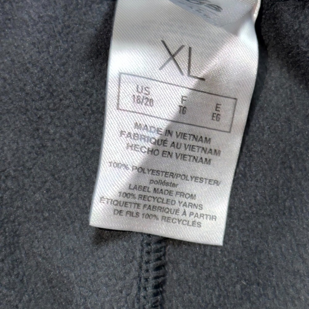 Adidas Joggers Youth Boys XL (18-20) Heather Gray Fleece Lined Regular-Fit - Picture 4 of 9